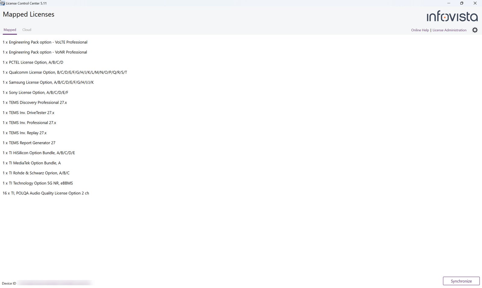 TEMS Global License Server (GLS)